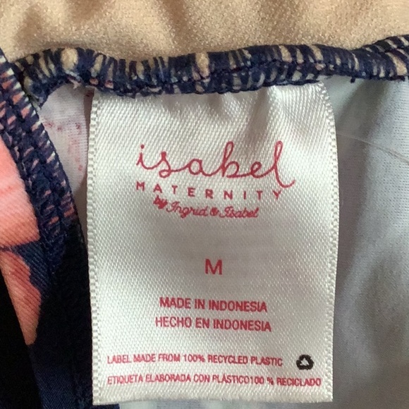 Isabel Size Medium Floral Maternity Tankini Top. New With Tags. - Picture 6 of 6